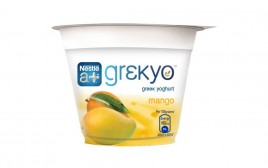 Nestle a+ Grekyo Greek Yoghurt Mango   Cup  100 grams